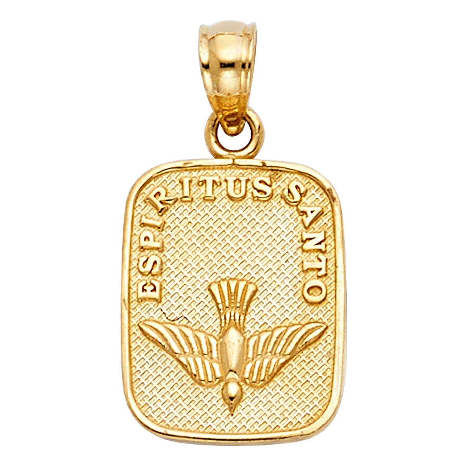 14KY ESPIRITU SANTO DOVE PENDANT