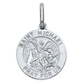 14KW ST. MICHAEL PENDANT (PT282W)