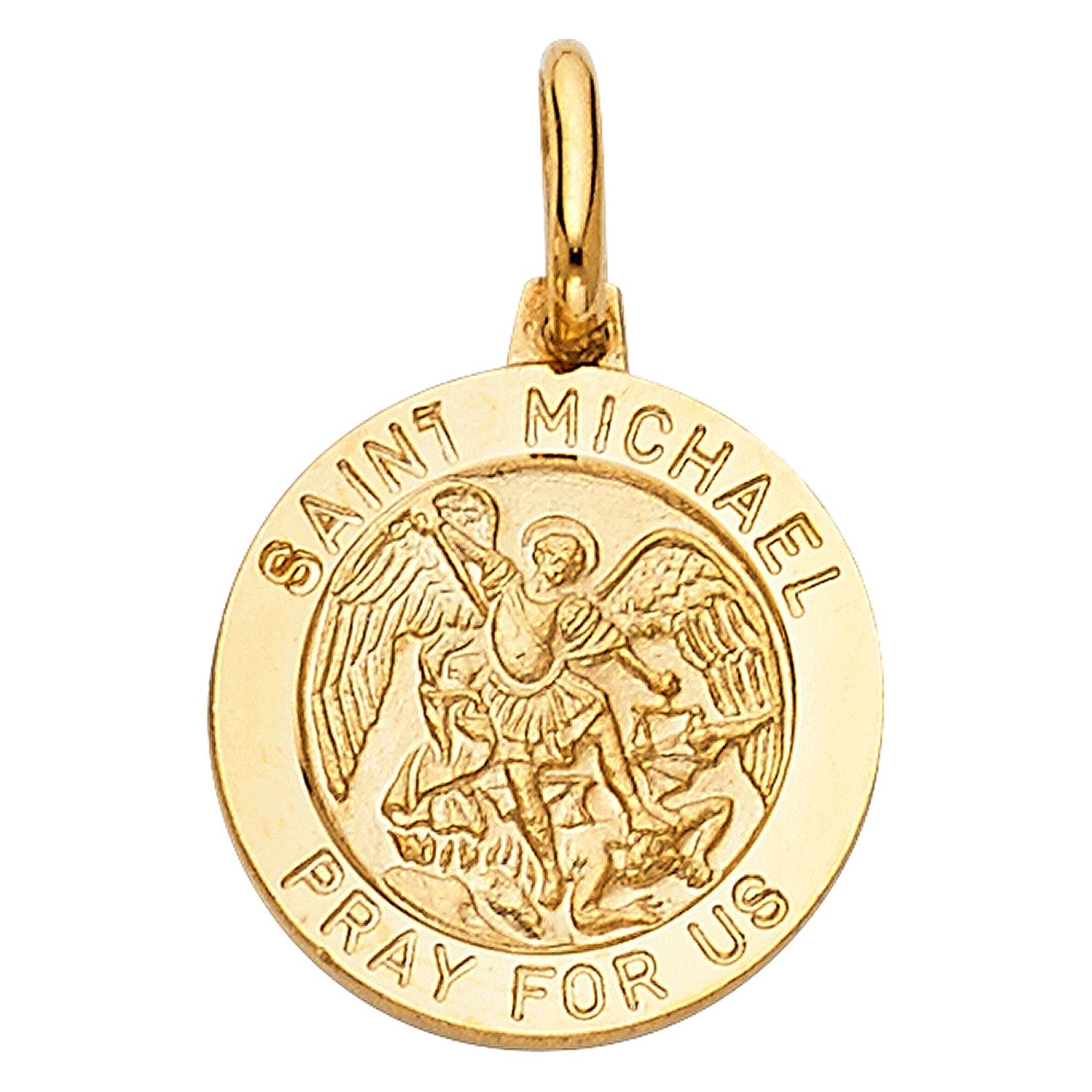 14KY ST. MICHAEL PENDANT (PT282)