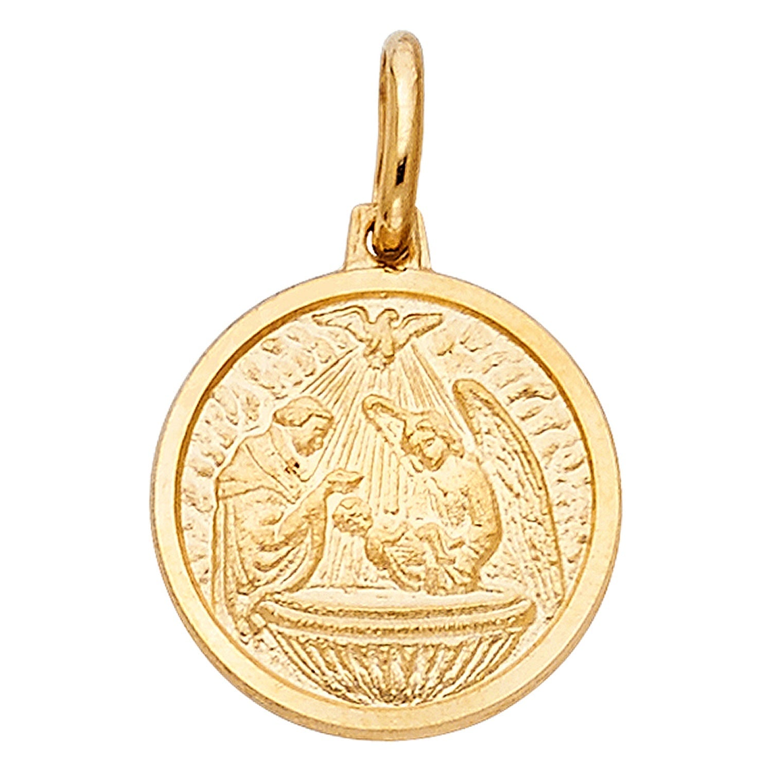 14KY BAPTISM PENDANT (PT285)