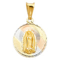 14K 3C RELIGIOUS STAMP PENDANT (PT292)