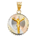 14K 3C RELIGIOUS STAMP PENDANT (PT295)
