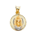 14K 2T RELIGIOUS STAMP PENDANT (PT299)