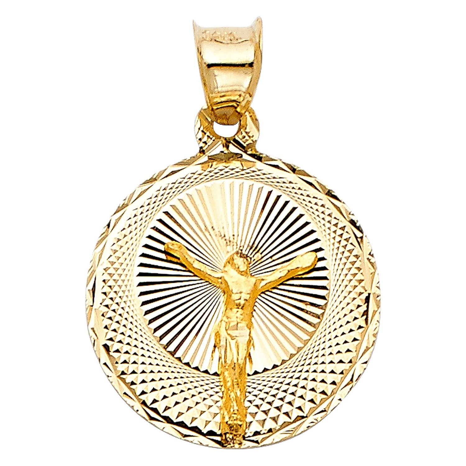 14KY RELIGIOUS STAMP PENDANT (PT300)