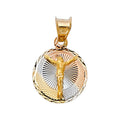14K 3C RELIGIOUS STAMP PENDANT (PT301)