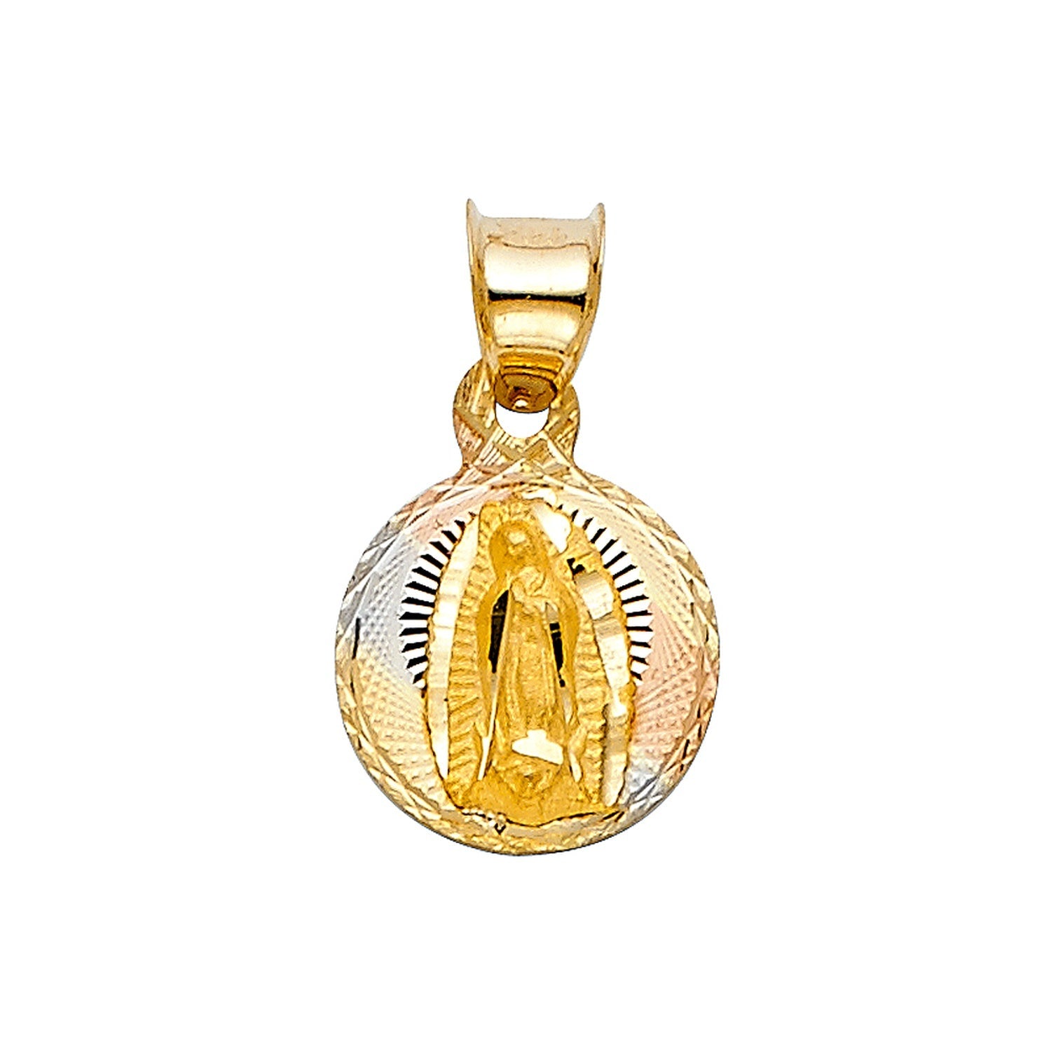 14K 3C RELIGIOUS STAMP PENDANT (PT307)