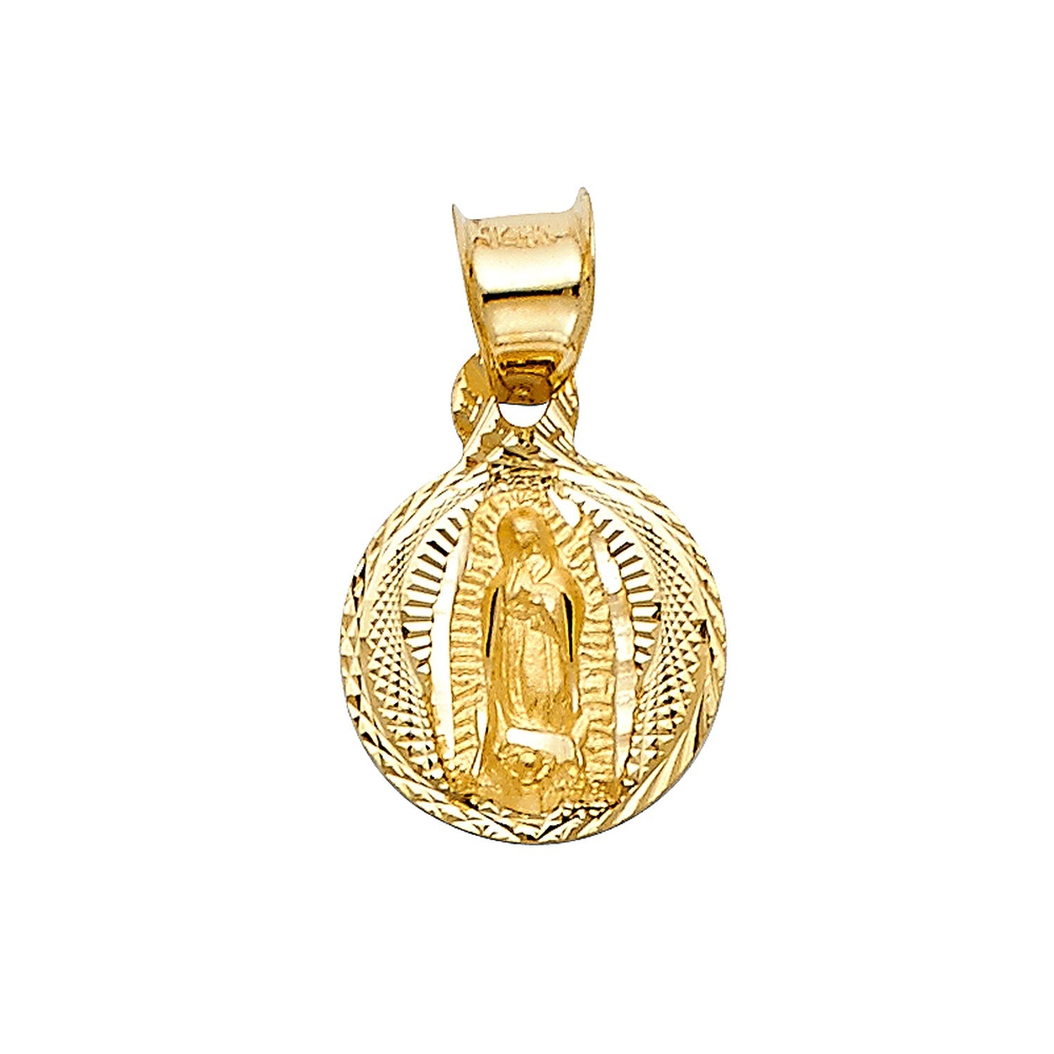 14KY RELIGIOUS STAMP PENDANT (PT308)