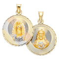 14K 3C RELIGIOUS STAMP PENDANT (PT311)