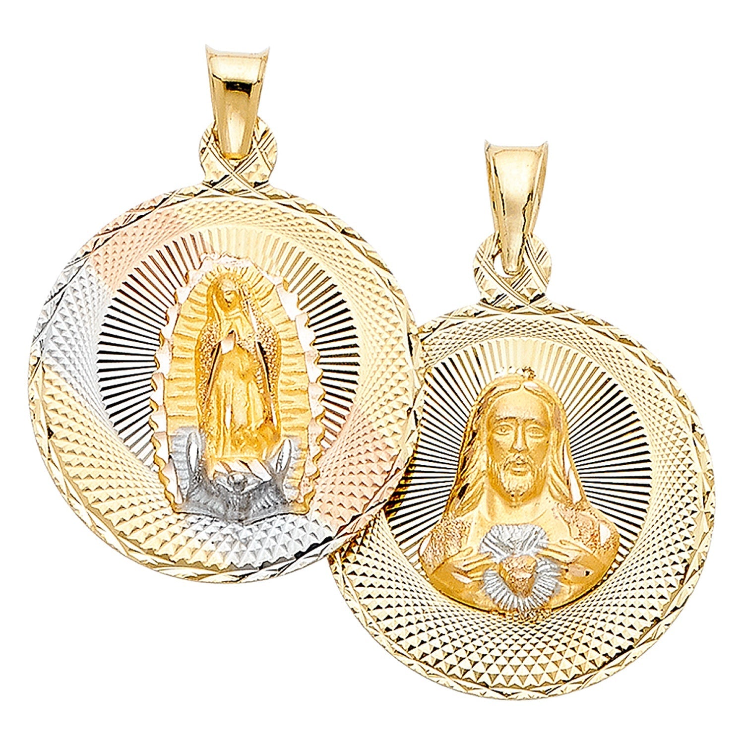 14K 3C RELIGIOUS STAMP PENDANT (PT311)
