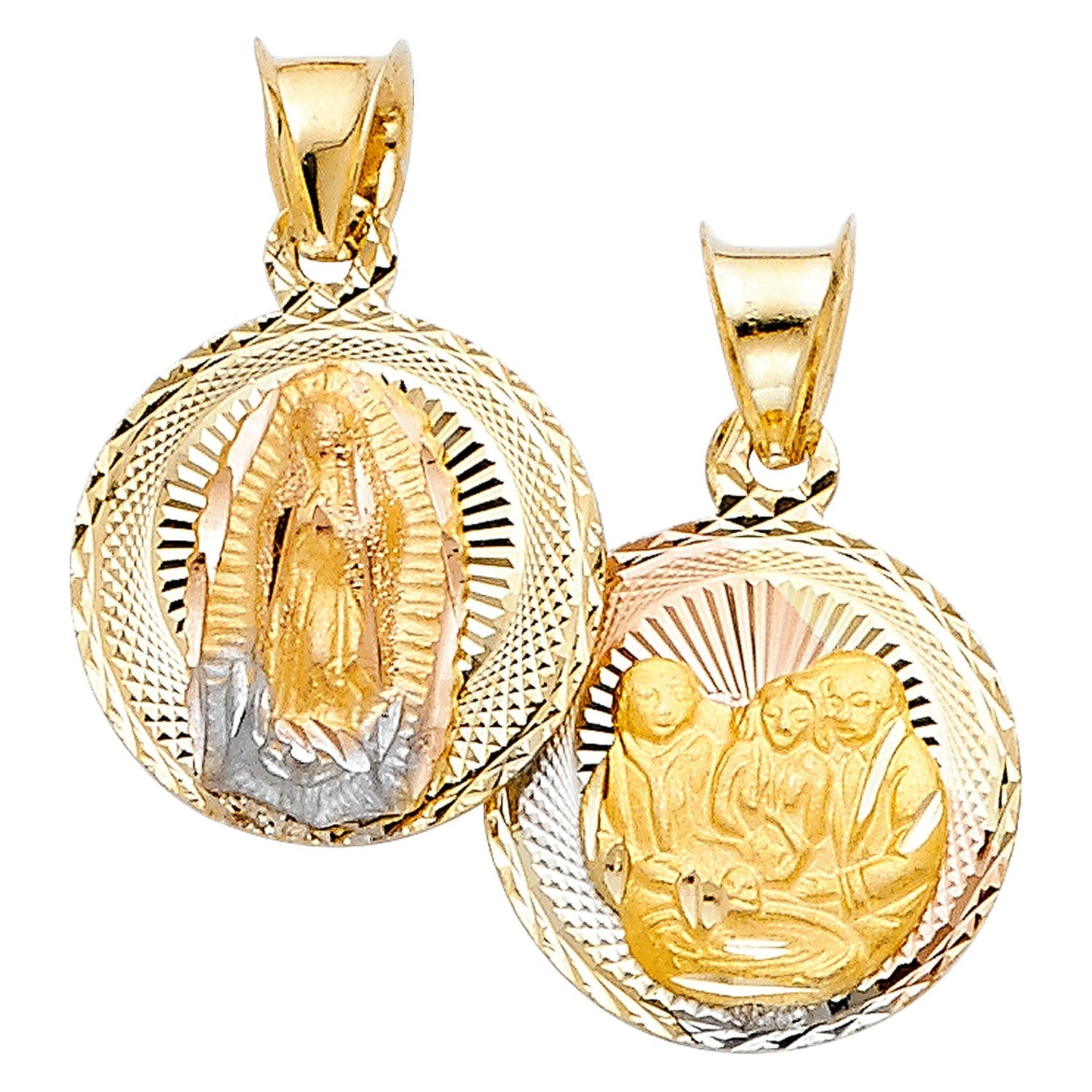 14K 3C RELIGIOUS STAMP PENDANT (PT315)