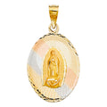 14K 3C RELIGIOUS STAMP PENDANT (PT321)