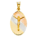 14K 3C RELIGIOUS STAMP PENDANT (PT324)