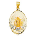 14K 2T RELIGIOUS STAMP PENDANT (PT328)