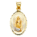 14K 2T RELIGIOUS STAMP PENDANT (PT330)