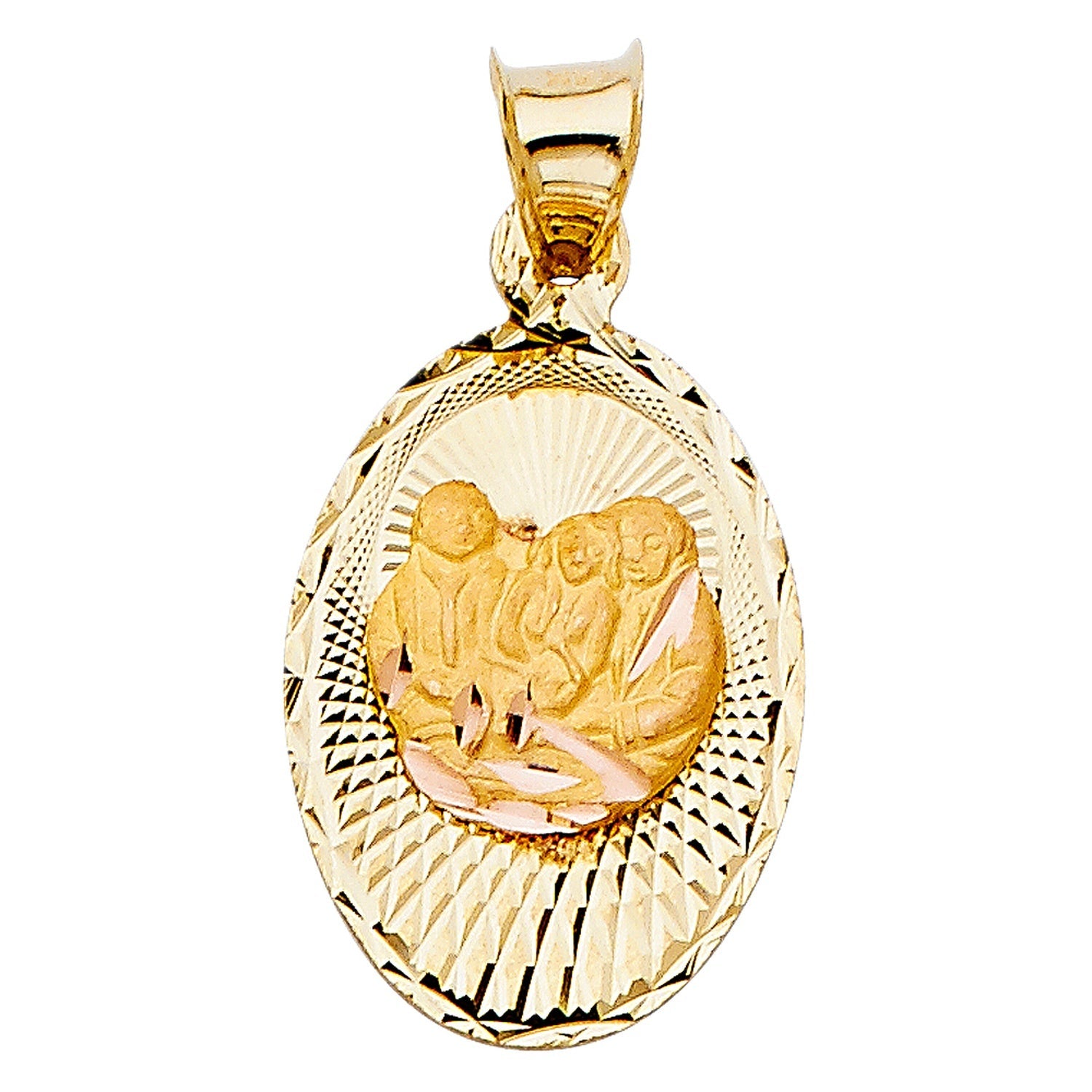 14KY RELIGIOUS STAMP PENDANT (PT333)