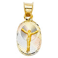 14K 3C RELIGIOUS STAMP PENDANT (PT338)
