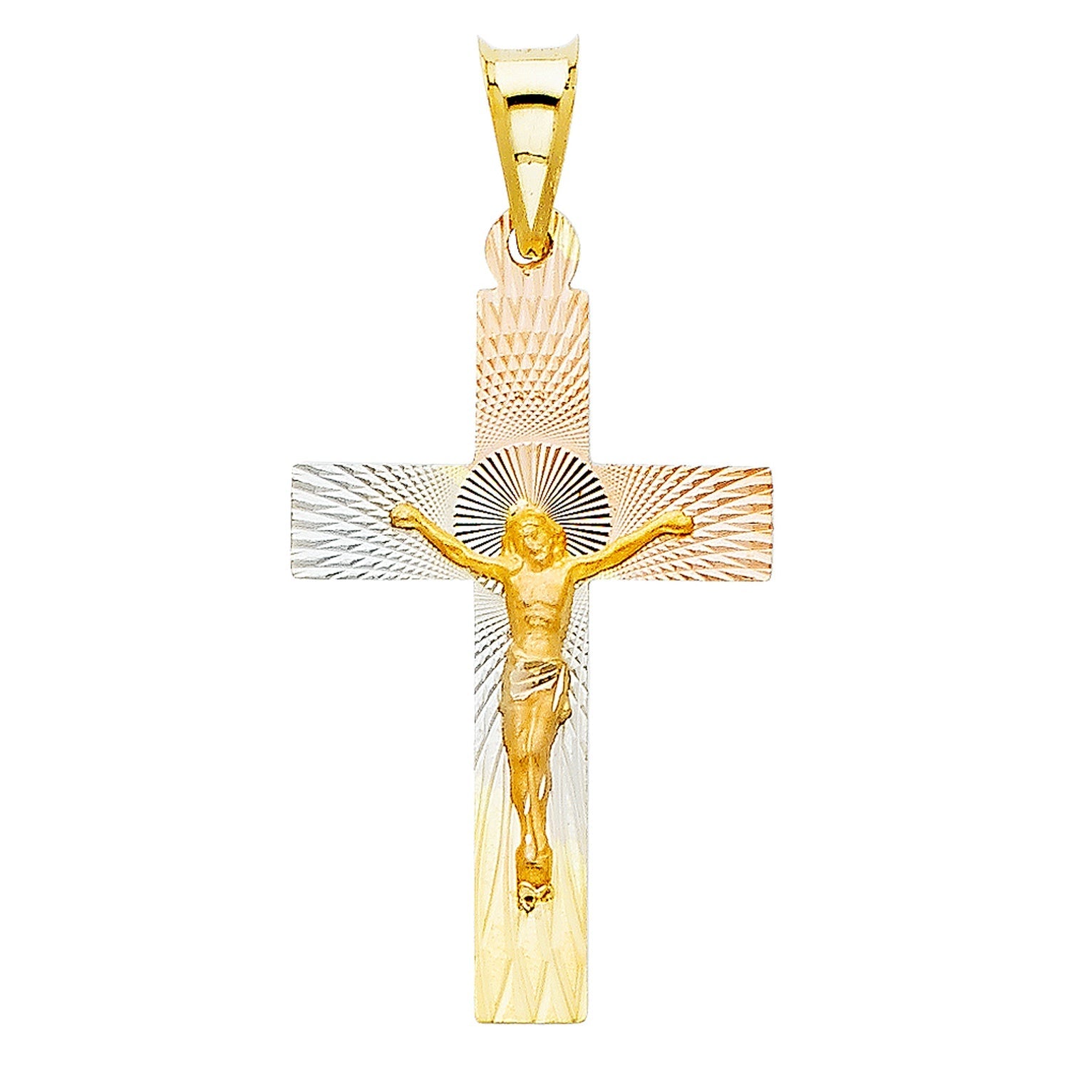 14K 3C RELIGIOUS STAMP PENDANT (PT352)