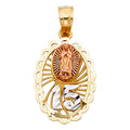 14K 3C 15 YEARS PENDANT (PT373)