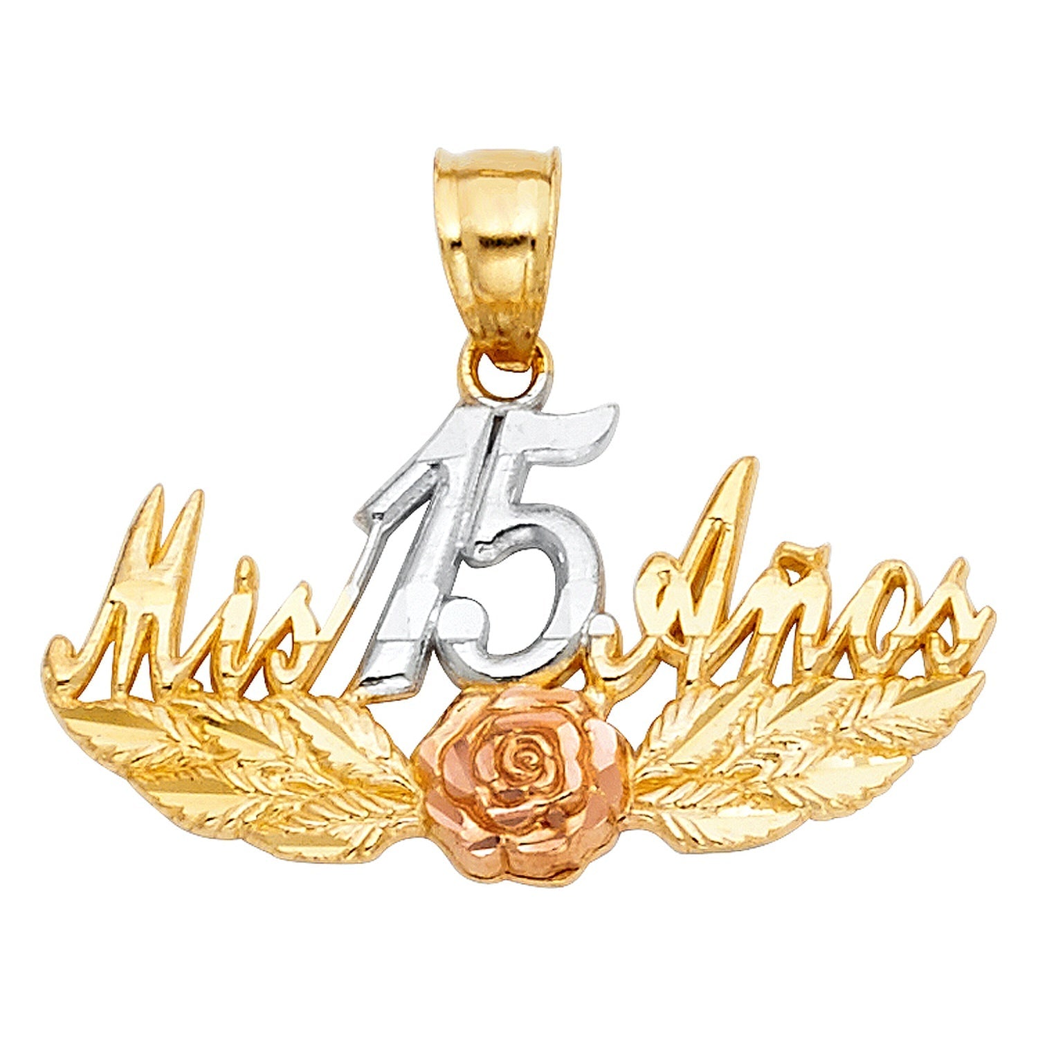 14K 3C 15 YEARS PENDANT (PT376)