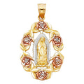 14K 3C RELIGIOUS PENDANT (PT378)
