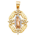 14K 3C RELIGIOUS PENDANT (PT379)