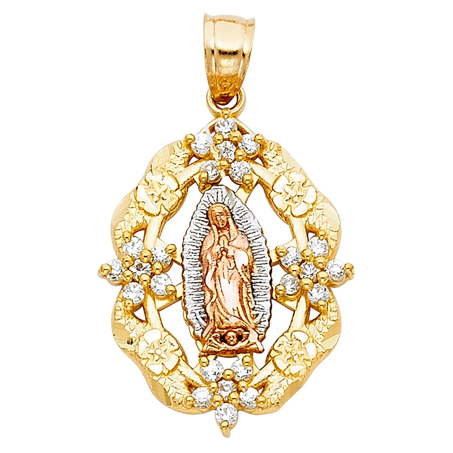 14K 3C RELIGIOUS PENDANT (PT379)