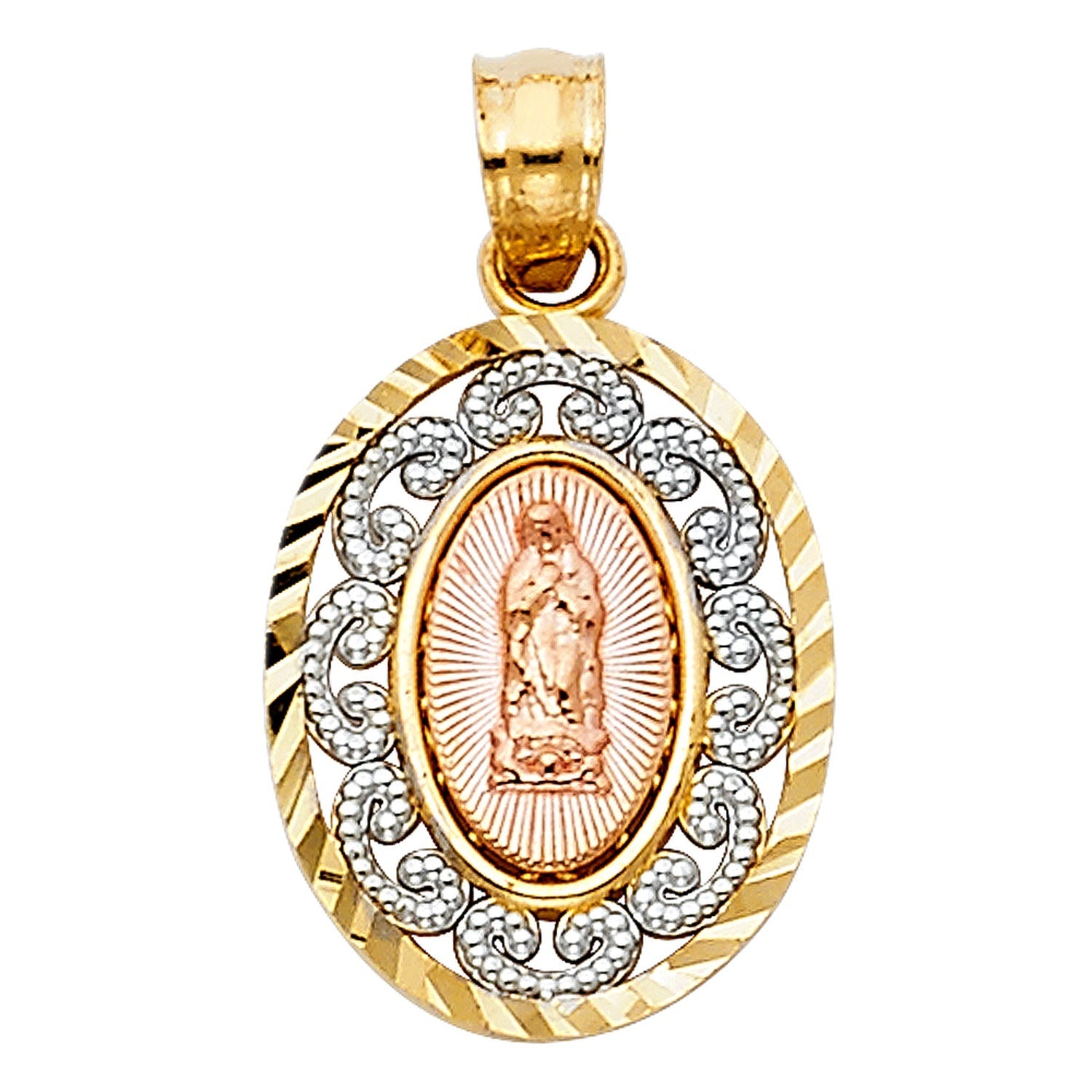 14K 3C RELIGIOUS PENDANT (PT381)
