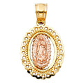 14K 2C RELIGIOUS PENDANT (PT382)