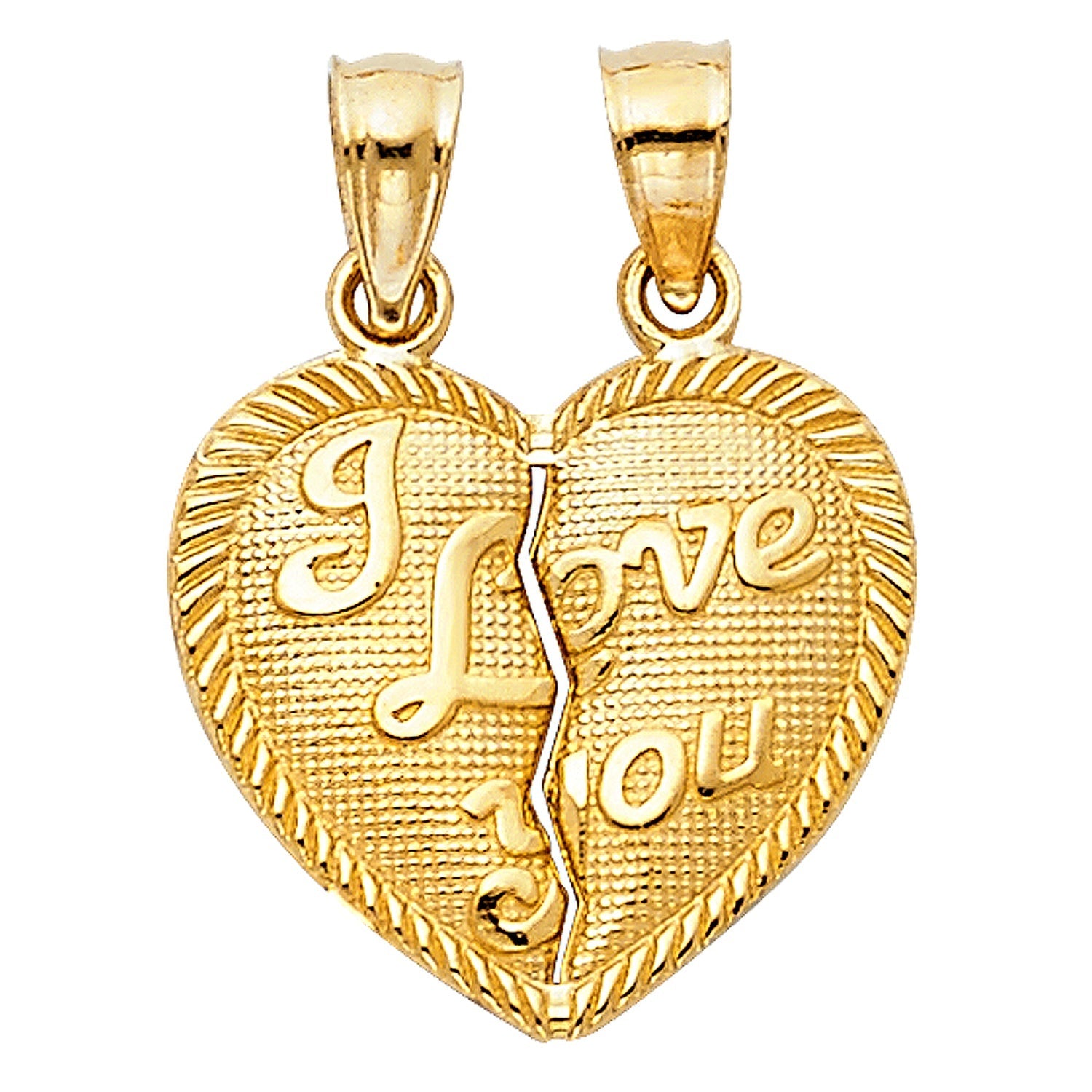 14KY HEART PENDANT (PT408)