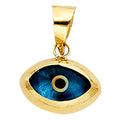14KY EVIL EYE PENDANT (PT452)
