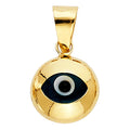 14KY EVIL EYE PENDANT (PT455)
