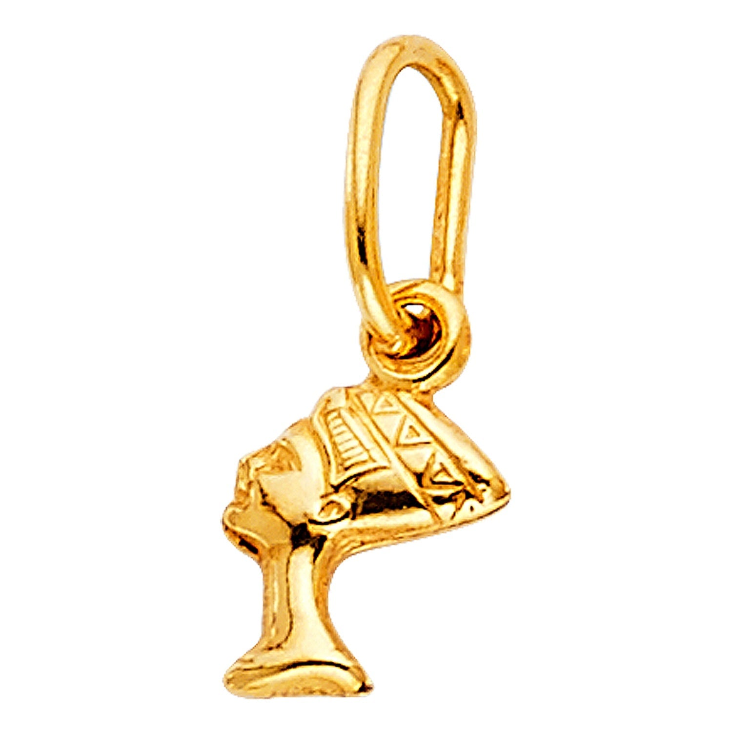 14KY SMALL PARAOH PENDANT (PT475)