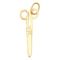 14KY SCISSORS PENDANT (PT477)