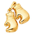 14KY BOXING GLOVES PENDANT (PT479)
