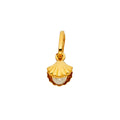 14KY PEARL SHELL PENDANT (PT496)