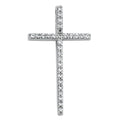 14KW CZ CROSS PENDANT (PT527)