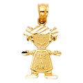 14KY BABY PENDANT (PT662)