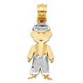 14K 2T BABY PENDANT (PT665)