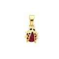 14KY LADYBUG PENDANT (PT716)