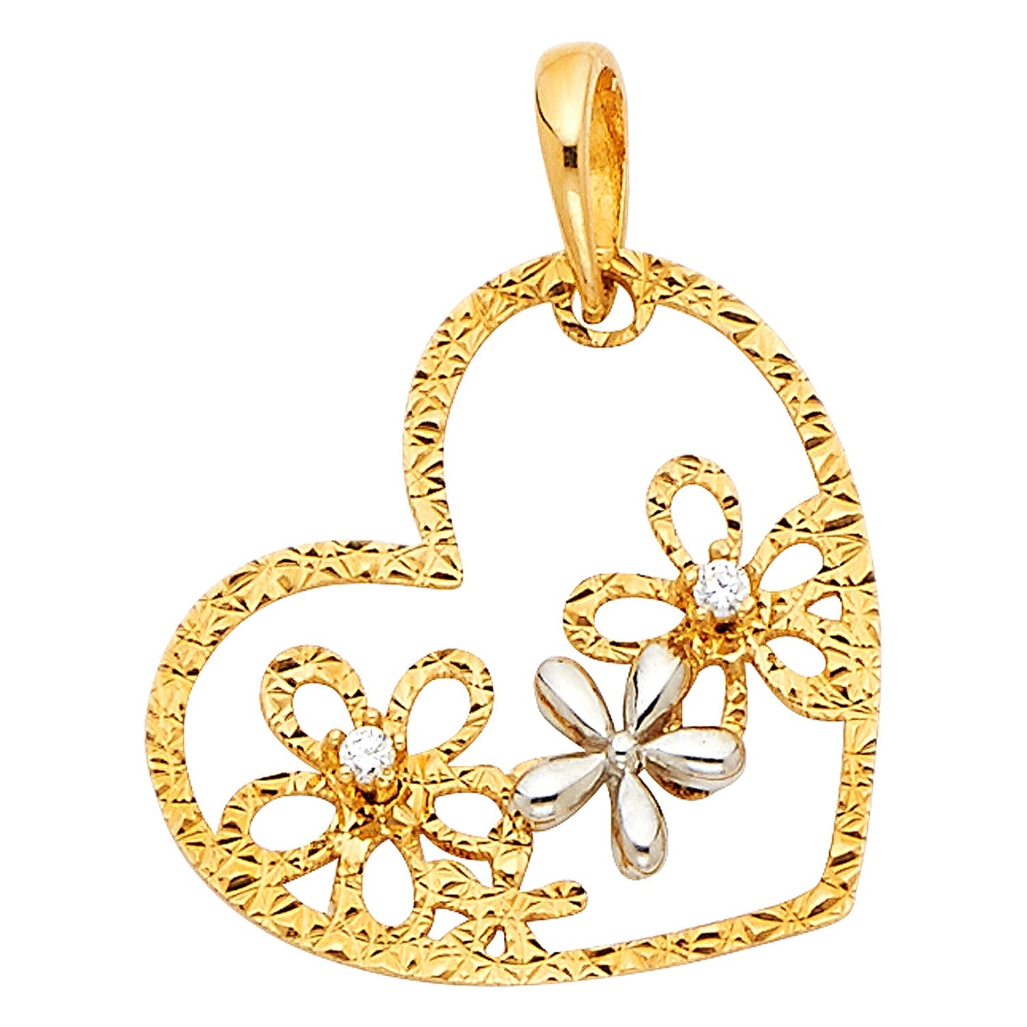 14K 2T PENDANT (PT753)