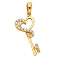 14KY KEY PENDANT (PT755)