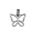 14KW BUTTERFLY PENDANT (PT770)