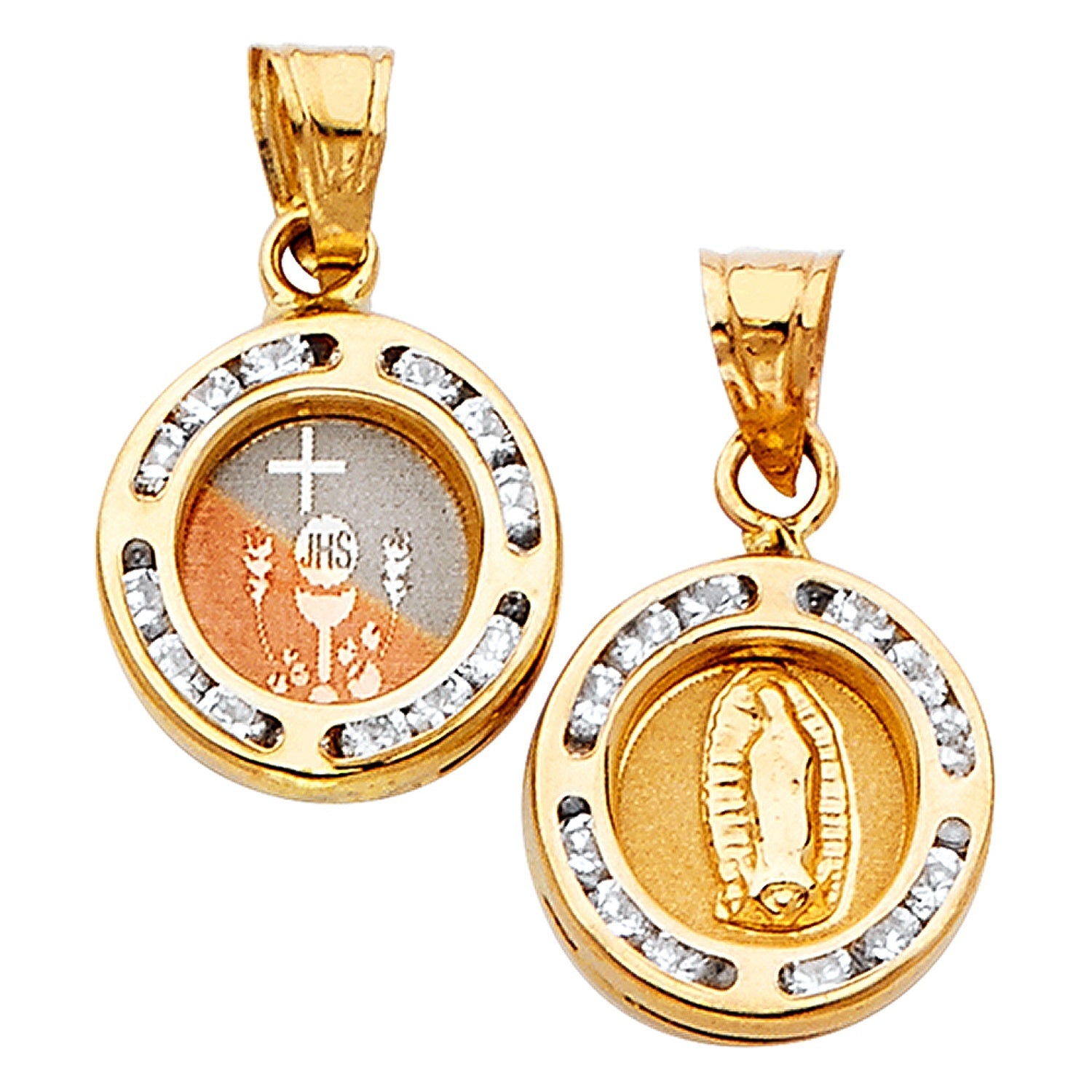 14K CIRCLE PENDANT (PT788)