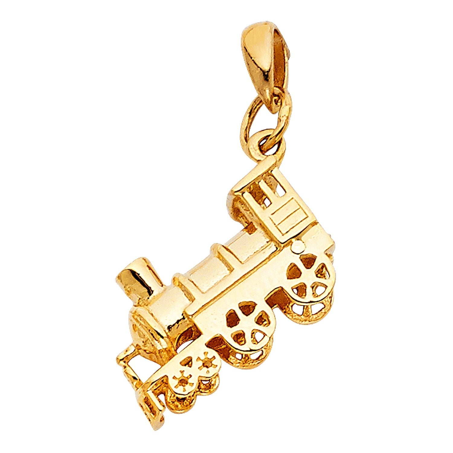 14KY TRAIN PENDANT