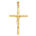 14KY CRUCIFIX PENDANT