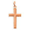 14K R LATIN DESIGN CROSS PENDANT