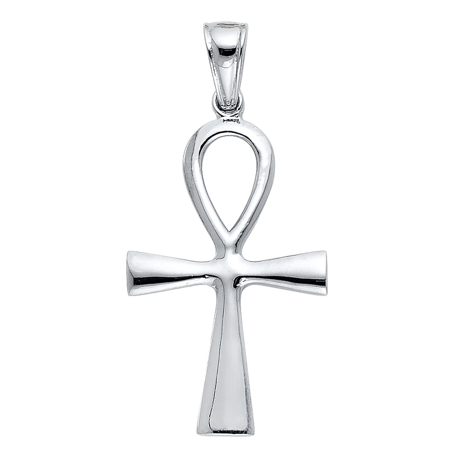 14KW ANKH CROSS PENDANT