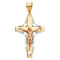 14K 3C CRUCIFIX PENDANT