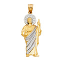 14K 2T ST.JUDE THADDEUS PENDANT