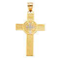 14K 2T SAN BENITO CROSS
